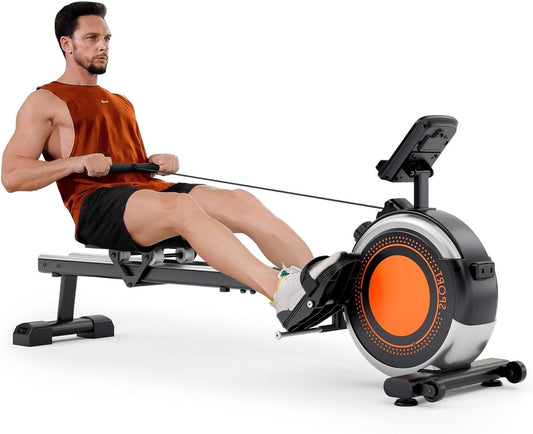 F203S Rameur Pliable Magnétique d'appartement 16 Niveaux de Résistance