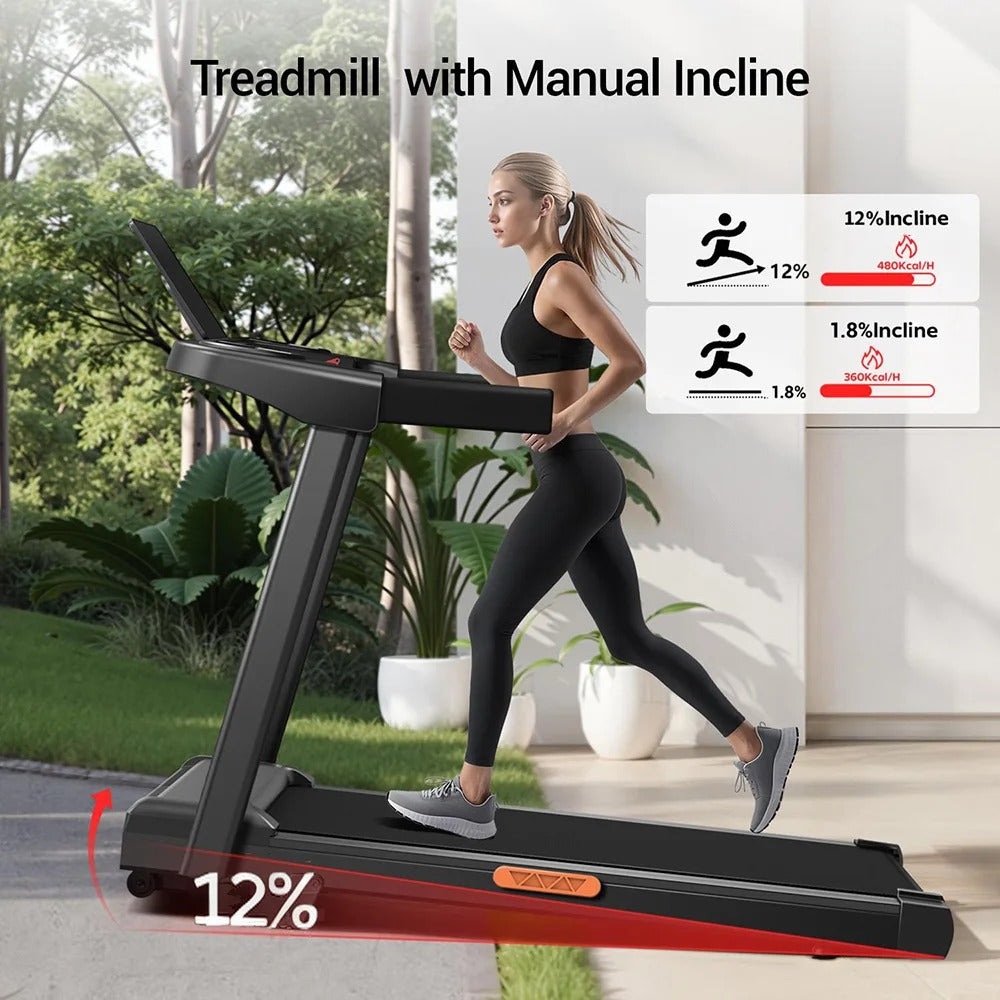 SF10 Pro Tapis de course pliable 12 km/h et inclinable de 12%
