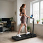 A90 Lite Tapis de marche et course 2 en 1 pliable 6 km/h 2.0 HP