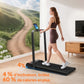 A90 Lite Tapis de marche et course 2 en 1 pliable 6 km/h 2.0 HP