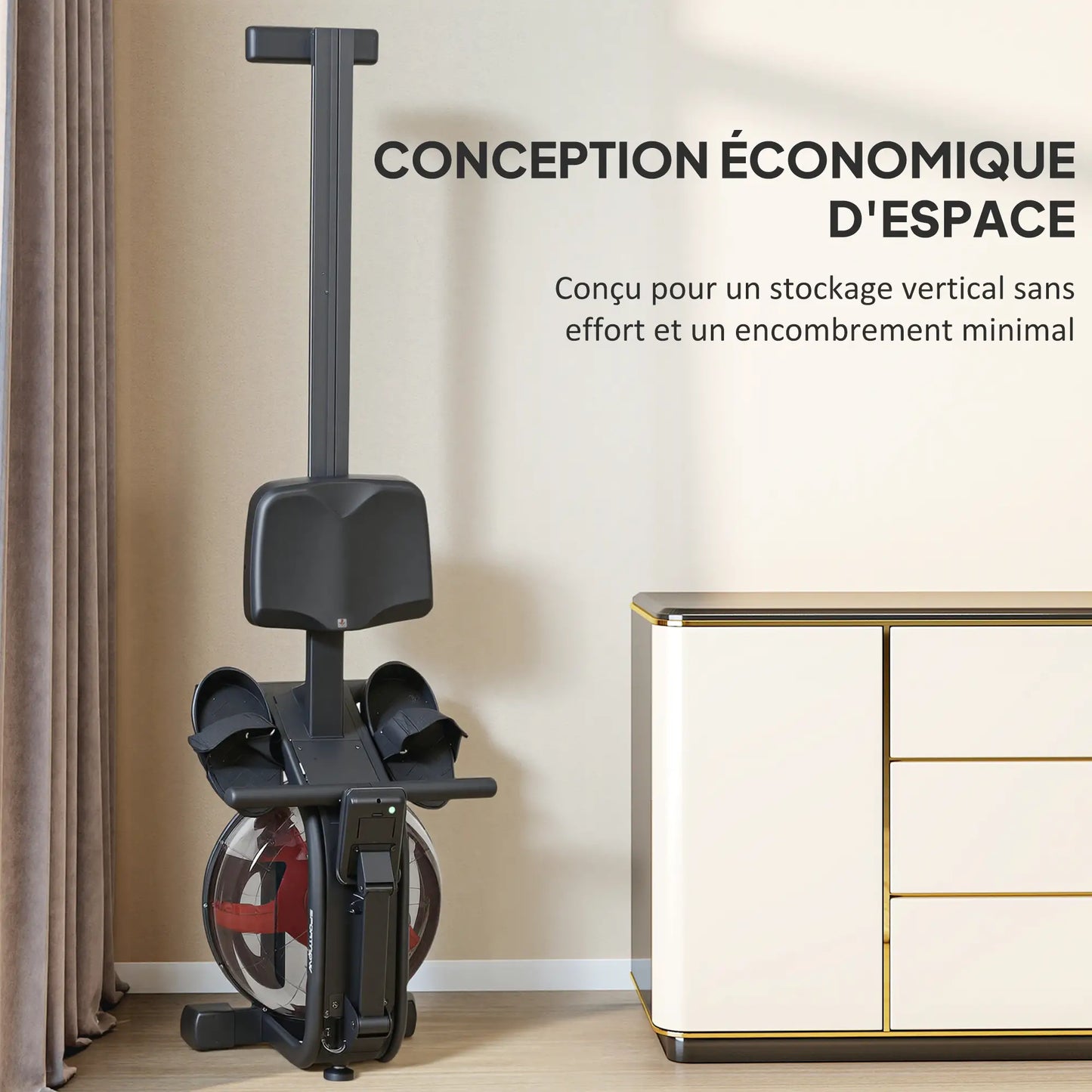 AquaElite ProS+ Rameur à eau d'appartement 11L