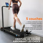 A90 Lite Tapis de marche et course 2 en 1 pliable 6 km/h 2.0 HP