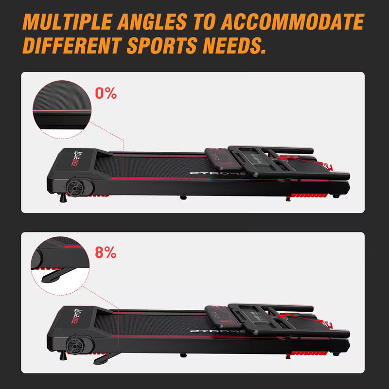 CITYPRO 1 Tapis de Course Pliable 12 km/h avec 8% inclinaison