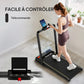 A90 Lite Tapis de marche et course 2 en 1 pliable 6 km/h 2.0 HP